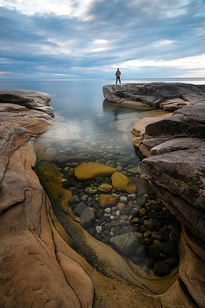 "A Gathering Storm" Lake Superior, Upper Michigan