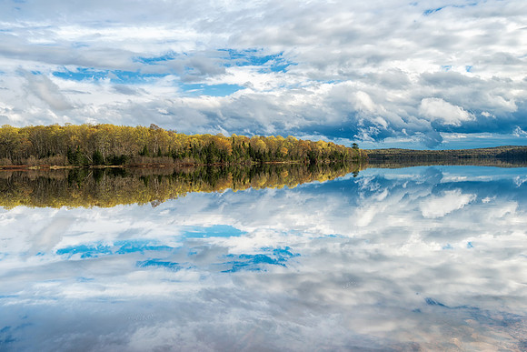 Grand Sable Lake -"Stormy Reflections"