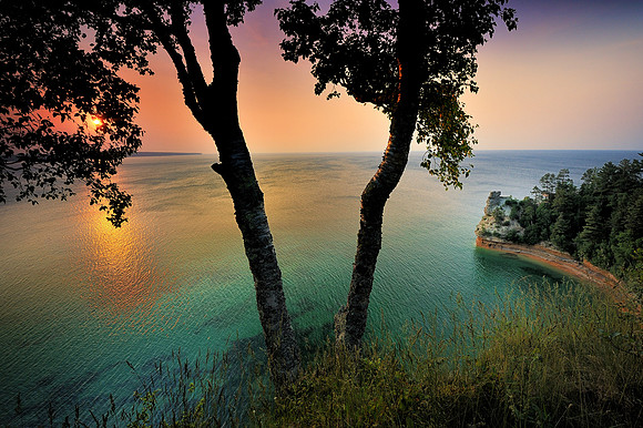 miners castle sunset upsi