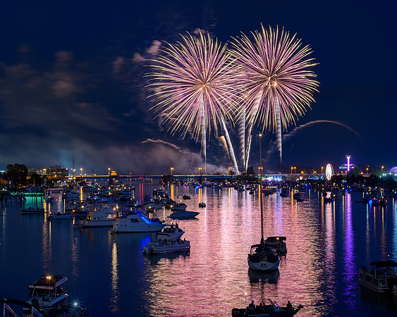 "Double Burst" Bay City Fireworks 2017