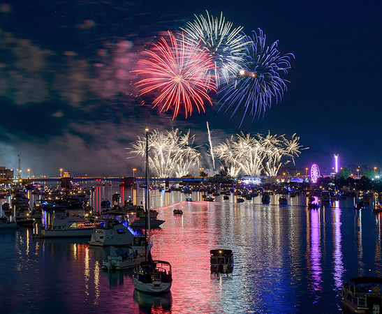 Bay City Fireworks- "Red White & Blue"