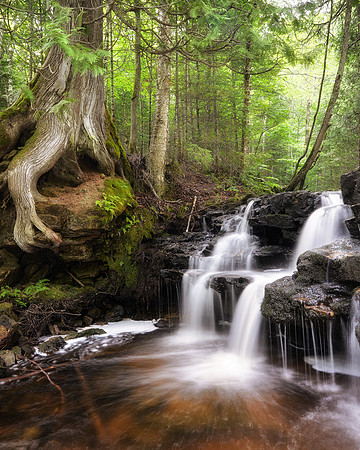 Mosquitto Falls-Pictured Rocks-Upper Peninsula