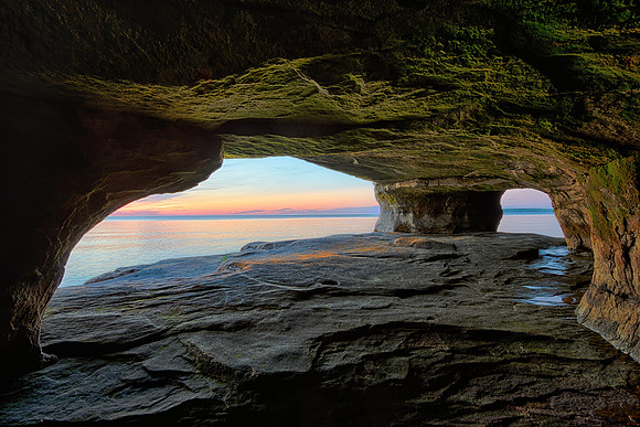 "Northwoods Windows" A Lake Superior view