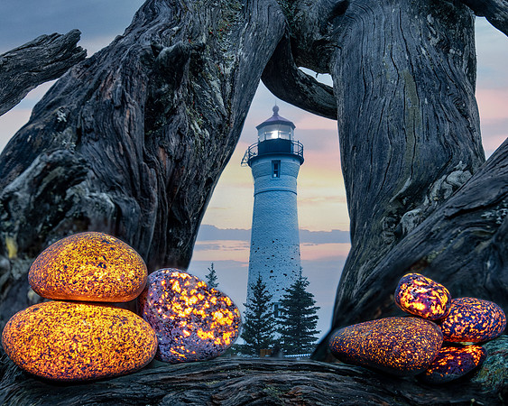 Yooperlites at Crisp Point Lighthouse-standard