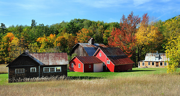 The historic Bufka farm