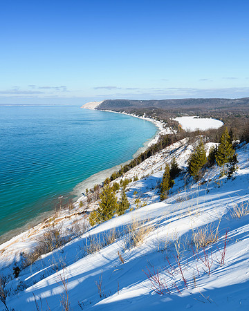 Winter moring at Empire Bluff