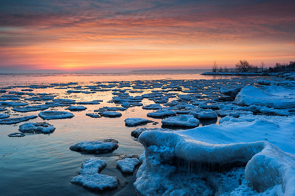 Breaking Dawn at Point Aux Barques