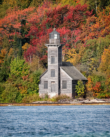 Grand Island Lighthouse-Autumn-2023