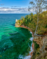 Miners Castle Autumn Breeze