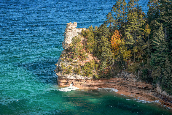 Miners Castle Autumn
