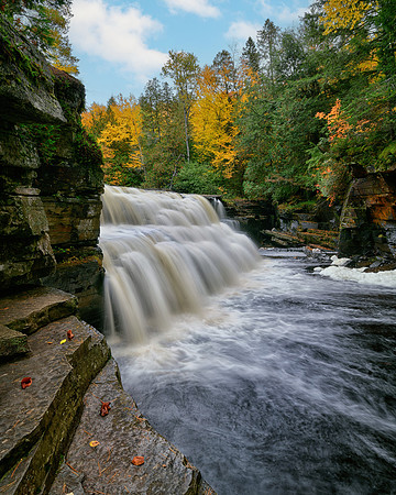 Canyon Falls, the wild & scenic Sturgeon River