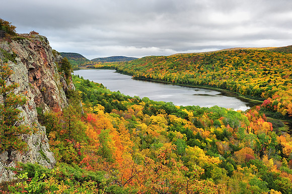 "Lake of the Clouds" Porcupine Mountains Wilderness State Park