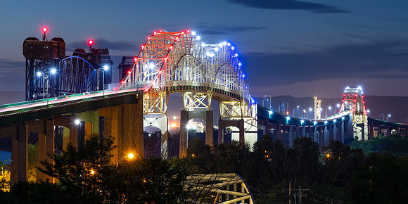 International Bridge-Sault Ste Marie, Michigan