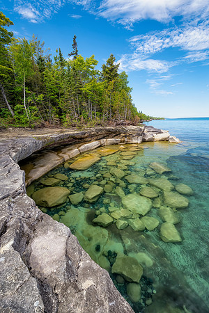 Beautiful Cove near AuTrain Point-Lake Superior