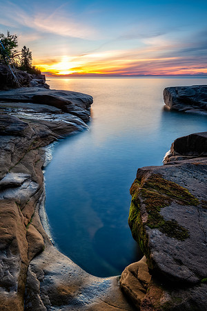 "Lost Key Coves"  Lake Superior