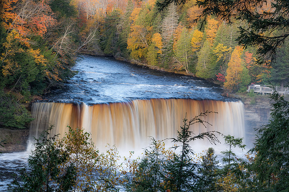 Tahquamenon Falls Misty Morning