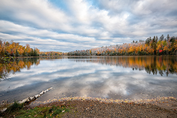 Red Jack Lake Autumn Reflections, Hiawatha National Forest