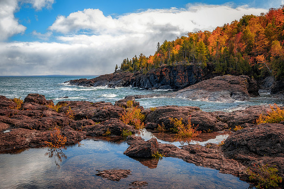 Black Rocks-Marquette Michigan-Autumn
