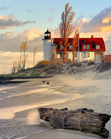 "Lighhouse Dawn" Point Betsie Lighthouse