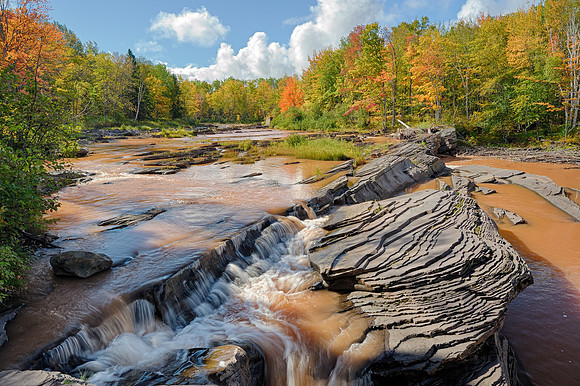 Bonanza Falls Michigan's Upper Peninsula