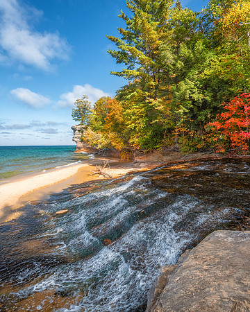 Chapel Falls at Chapel Rock