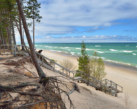 Spring at Twelvemile Beach, Pictured Rocks National Lakeshore