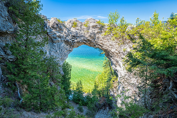 Arch Rock Mackinac Island