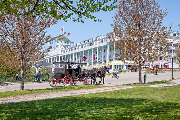 Sprintime at the Grand Hotel, Mackinac Island