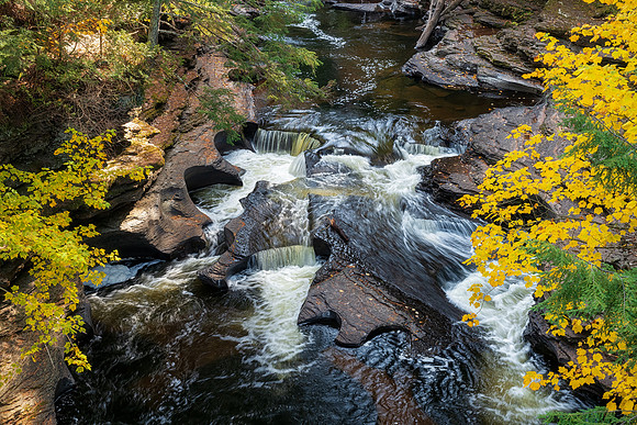 Presque Isle River Pot Holes, Porcupine Mountains State Park
