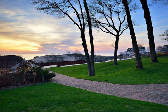 Sunset at the Homestead Resort near Glen Arbor, Michigan