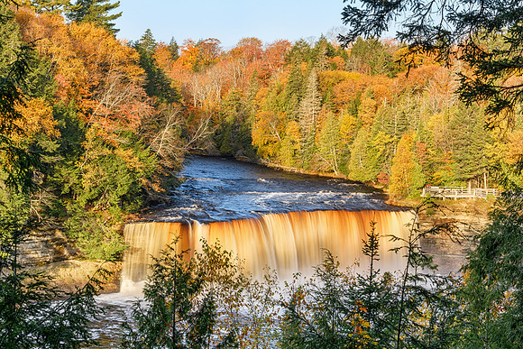 Tahauamenon Falls, early morning light