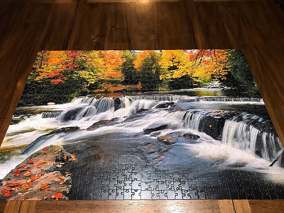 Bond Falls-Completed Puzzle