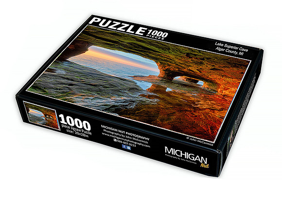 Lake Superior Cave-3D Puzzle Box