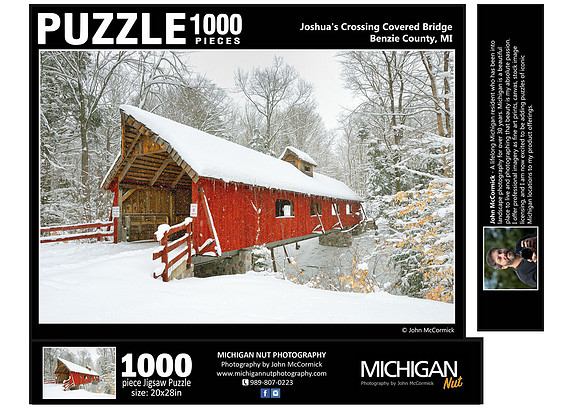 M8 - Joshuas Crossing Covered Bridge 1000 -Flat