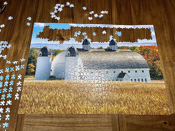 Working Barn Puzzle