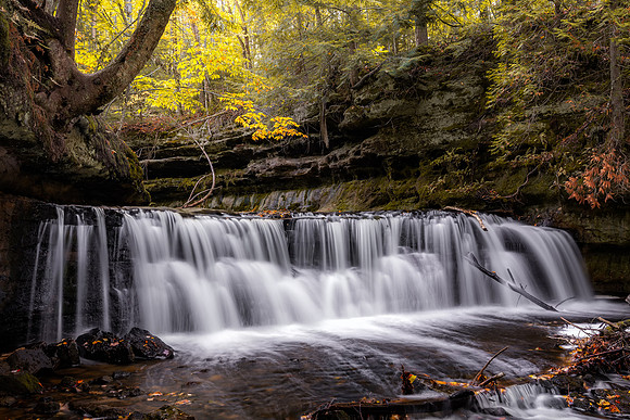 Mosquito Falls-Autumn in Pictured Rocks