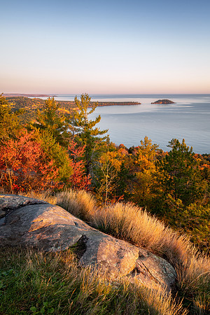 Sugarloaf Mountain Sunrise, Marquette Michigan