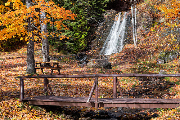 Haven Falls-Autumn in the Keweenaw Peninsula