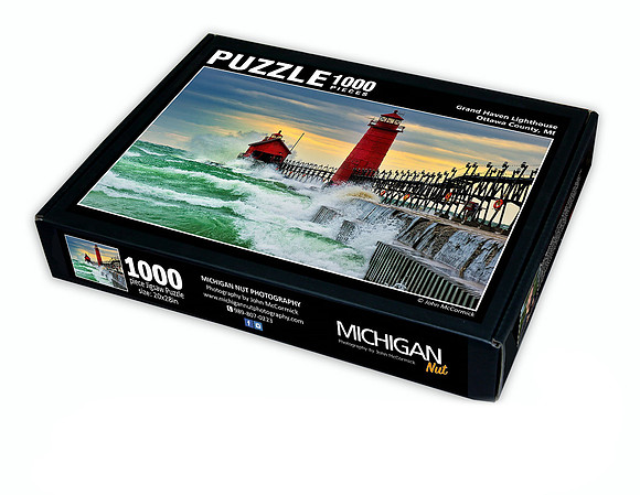 Grand Haven Lighthouse - 1000 pcs $26.75