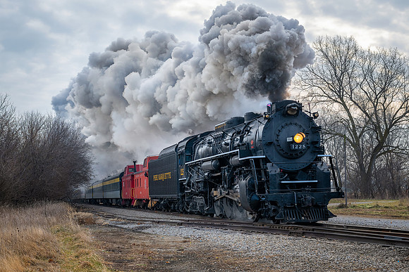 Pere Marquette 1225 Steam Locomotive