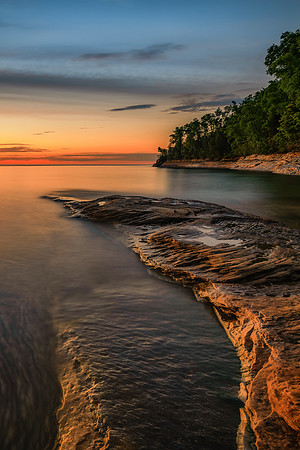 Dusk at Miners Beach