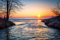 Otter Creek Sunset , Sleeping Bear Dunes