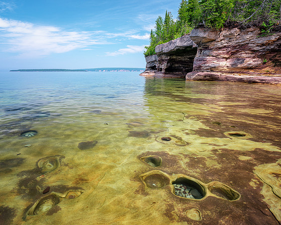 Pockets full of stones-Lake Superior Caves