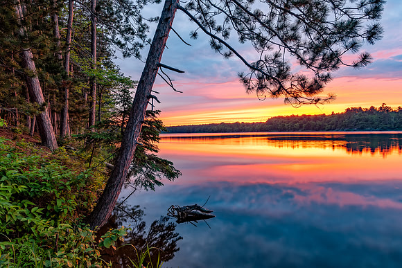 Dead River Sunset