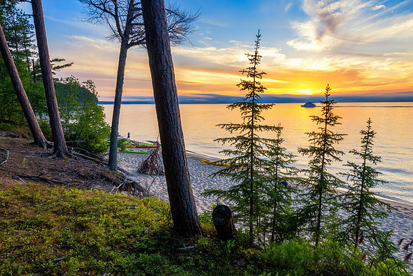 Sunset Cruise,Miners Beach Pictured Rocks