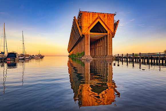 Marqutte Ore Dock-Sunset