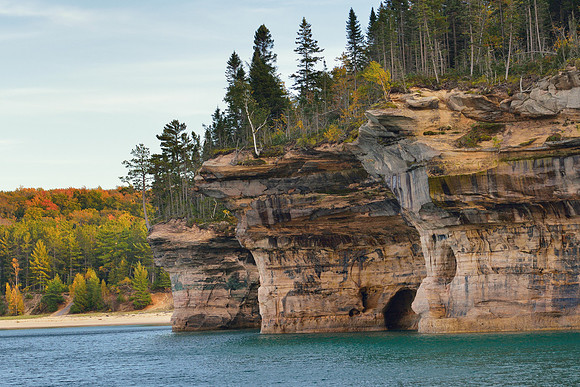 "Battleship Row" Pictured Rocks National Lakeshore