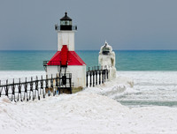 "Red White And Blue" St. Joseph Northpier Lighthouse, St. Joseph, Michigan