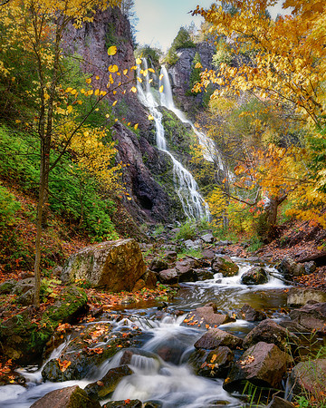 Douglass Houghton Falls, Michigan's Keweenaw Peninsula