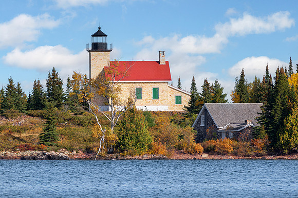 Autumn at Copper Harbor Lighthouse